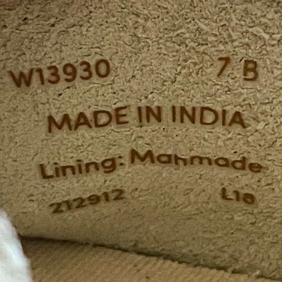 Cole Haan Cloudfeel Espadrilles Chalk White Leather Jute Flats Shoes Size 7 - Picture 7 of 7